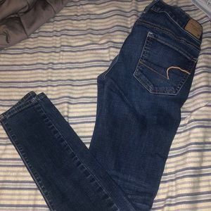 Dark American eagle jeans
